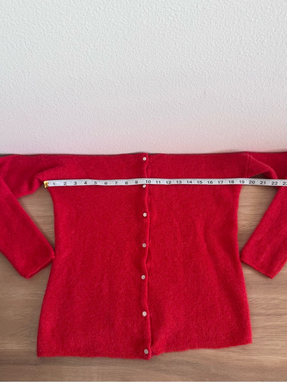 Sezane Gaspard Cardigan Red - Picture 7 of 11